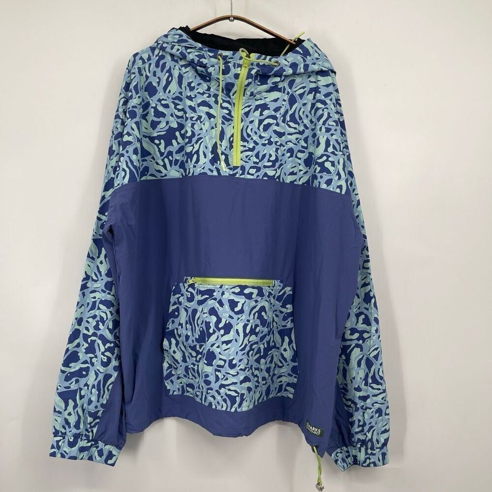 Parks Project New River Ripple Windbreaker made of 100% nylon Sz XXXL